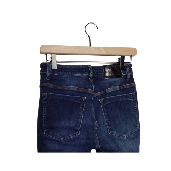 One Teaspoon Skinny Jeans Blue Mid Rise Stretch Denim Size 29 - Picture 4 of 6